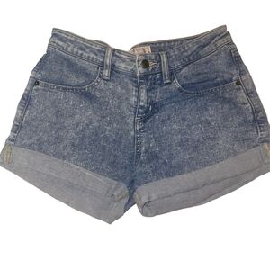 Vintage 90's Guess Acid Washed Denim Shorts 26